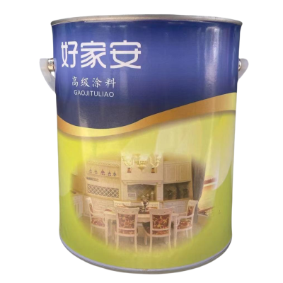 好家安 油漆醇酸调和漆 铁红/3kg 桶