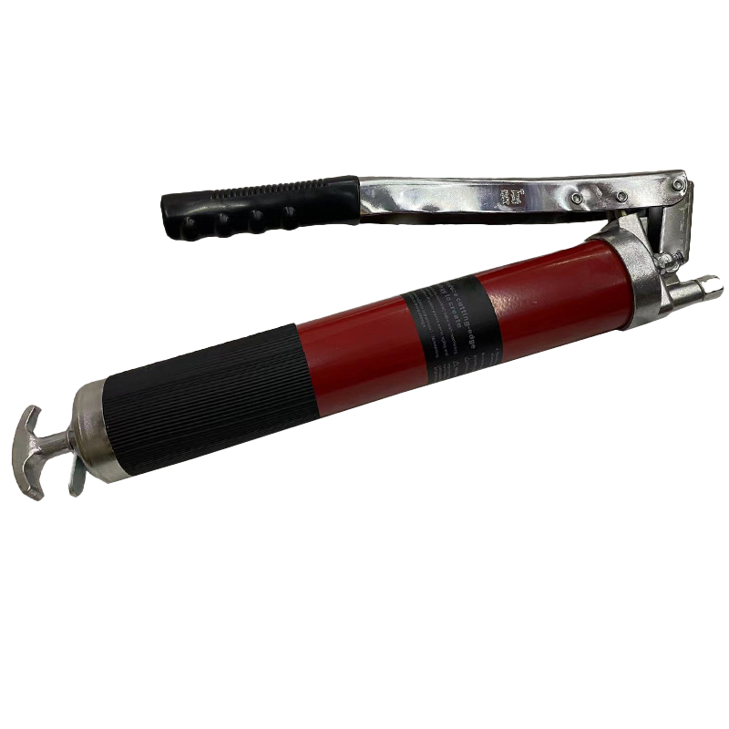 嵩源双柱塞黄油枪 手用黄油枪 高压黄油枪 600mm