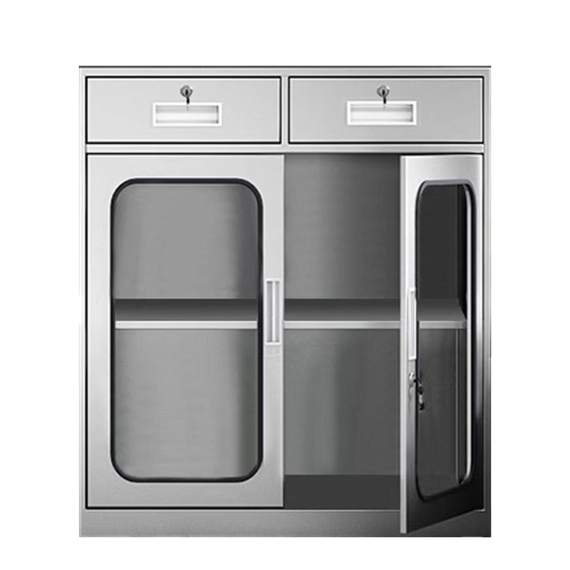 莱衡居 不锈钢资料柜 100*90*40cm/组