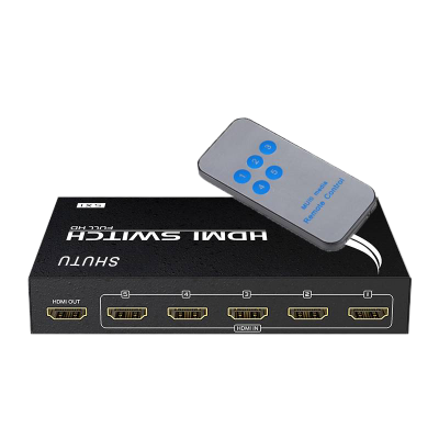 舒图 HDMI切换器5口/台