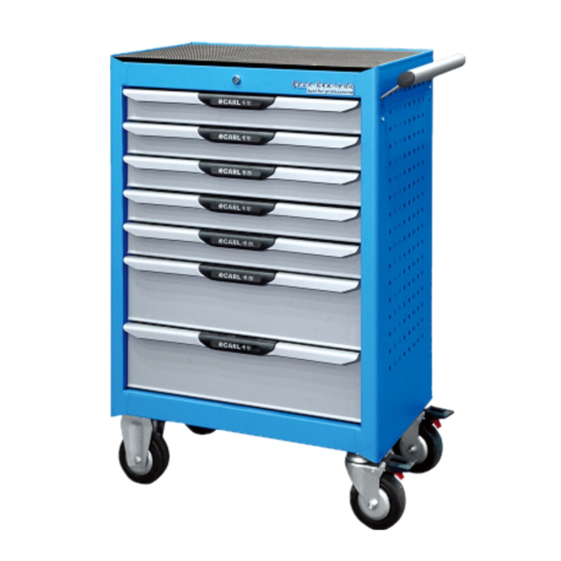 卡尔 七抽屉带轮工具车