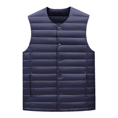 统狮V领羽绒服马甲 A8 件
