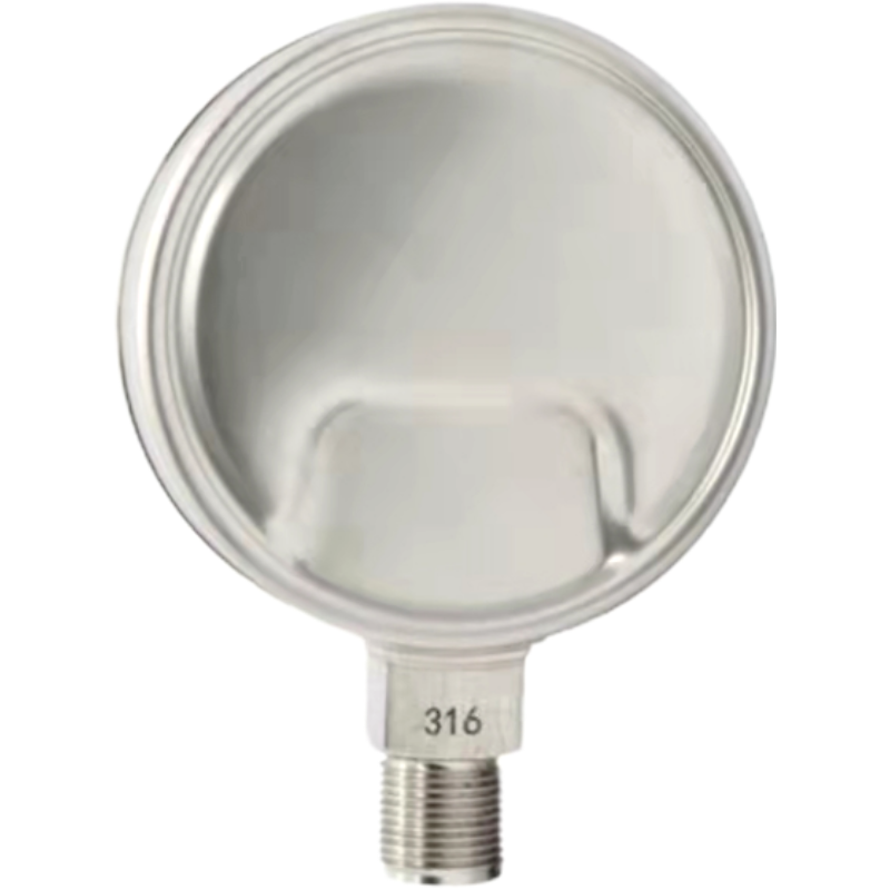 红旗 不锈钢压力表定制检测款 Y100BF 0-1MPa 块