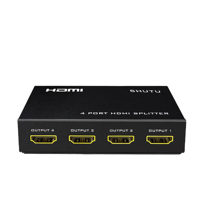 舒图 HDMI分配器4口/台