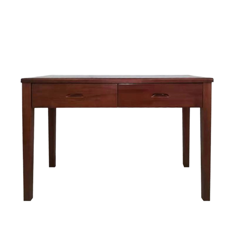 印华(YINHUA)松木原木色/胡桃色办公桌(1000*500*760)(张)