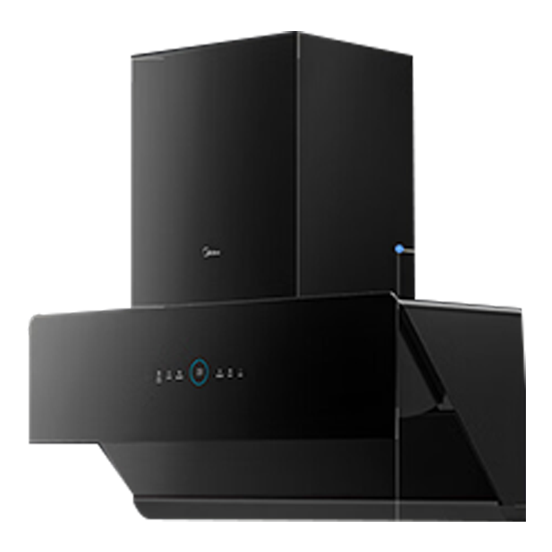 美的(Midea)抽油烟机家用厨房侧吸式24m³大风量大吸力变频挥手智控自动清洁超薄近吸烟机排油烟机JA5