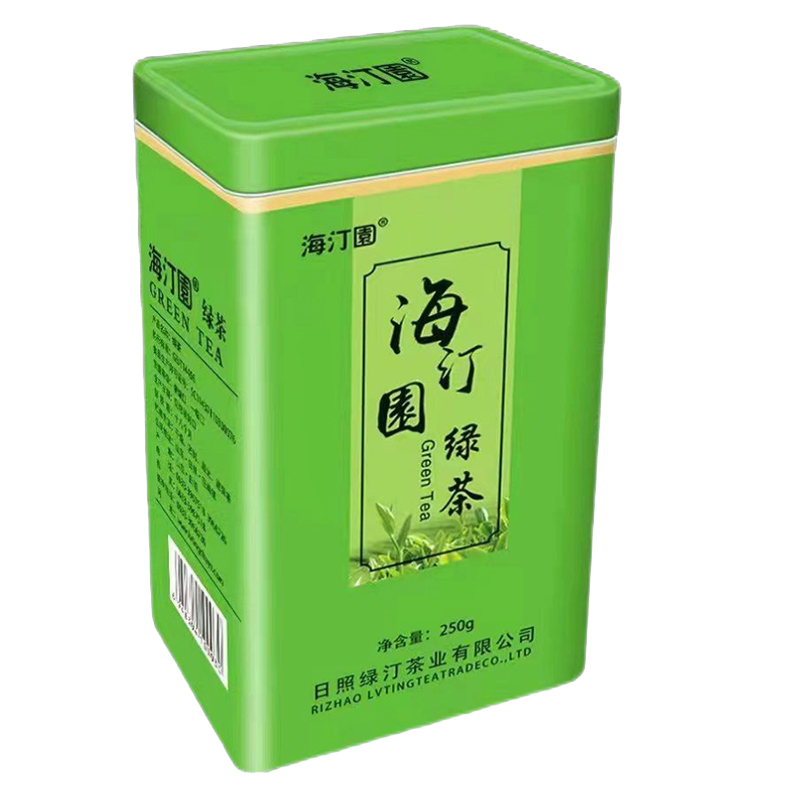 海汀园 绿茶 250g 罐