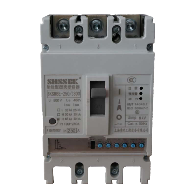 赛时工控(SHSSGK) SKSM8E-250/3300 250A 电子式塑料外壳式断路器 (单位:只) 浅灰