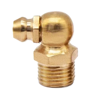 嵩源铜黄油嘴8mm90度 个