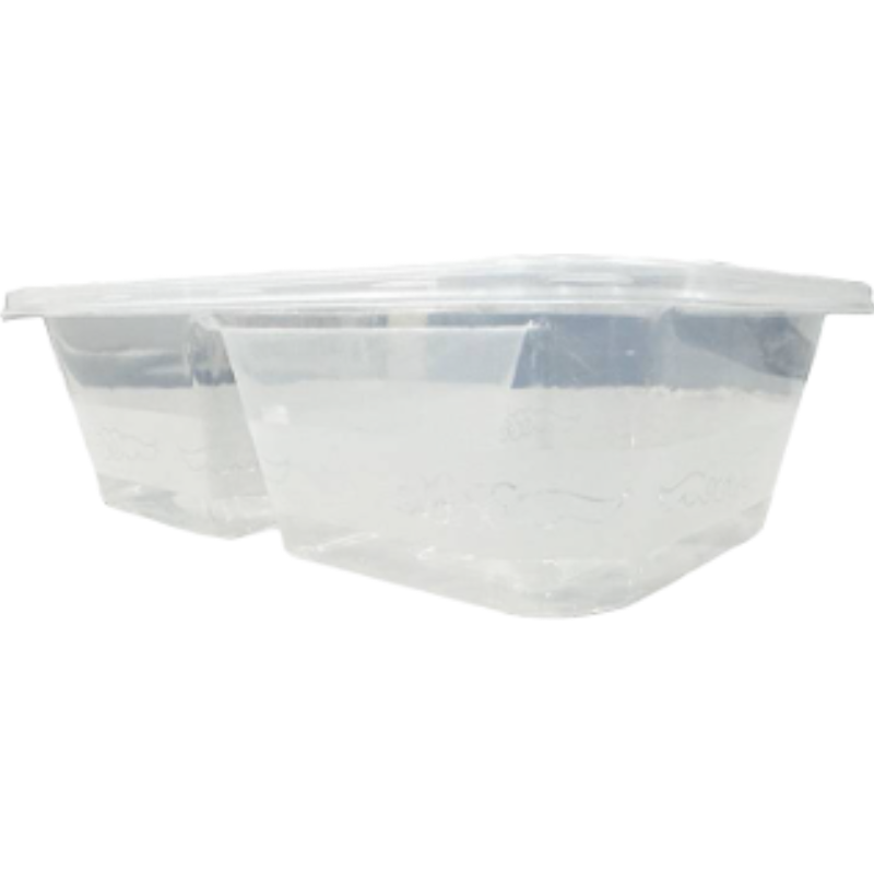 特昂优选 一次性餐盒 两格