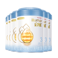 惠氏启赋蓝钻3段幼儿配方奶粉850g*6罐装