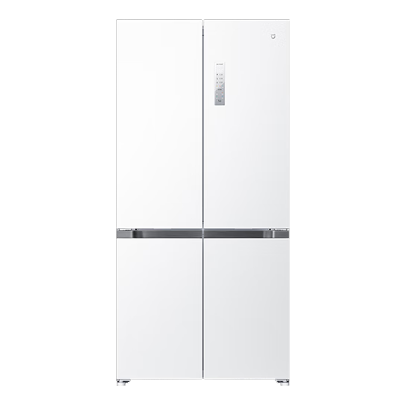 对比分享关注 米家小米518升十字对开双开四开门风冷无霜家用电冰箱白色 597mm超薄平嵌底部前置散热嵌入式冰箱BCD