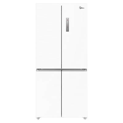 美的(Midea)冰箱60厘米薄系列超薄嵌入483升十字双开门四门超大容量家用智能以旧换新BCD-483WSPZM(E)