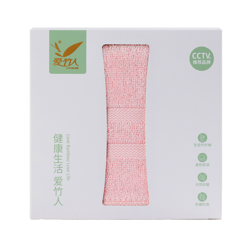 爱竹人 条缎毛巾单条装 AZR-ZYA3 /盒