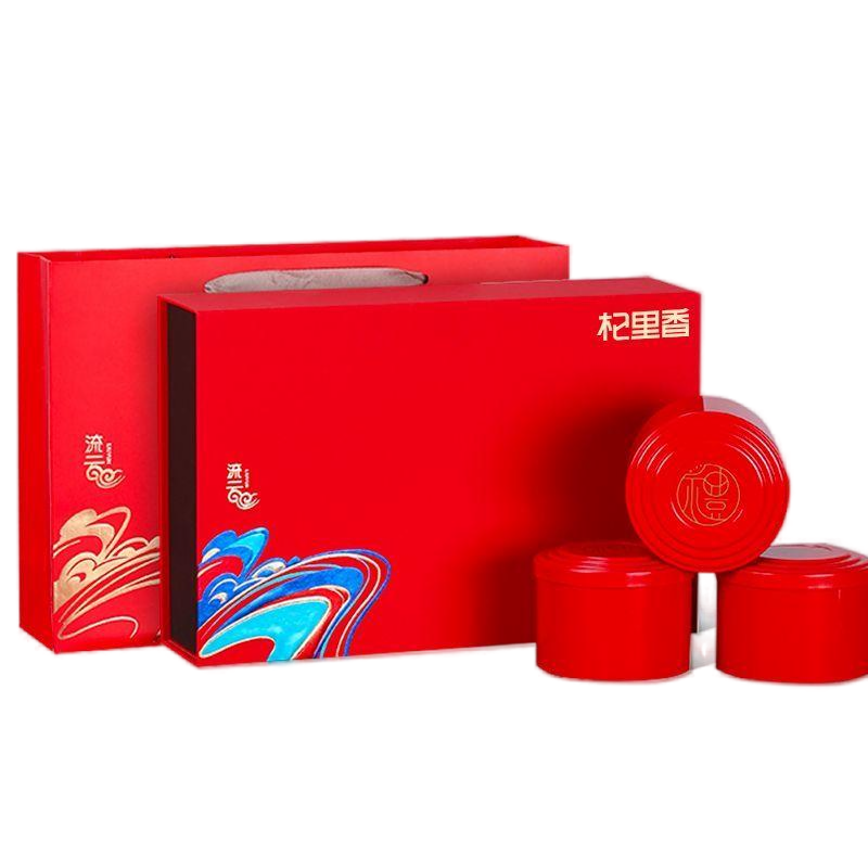 [礼盒]杞里香青海流云大果黑枸杞225g(3大罐)送父母长辈拜年