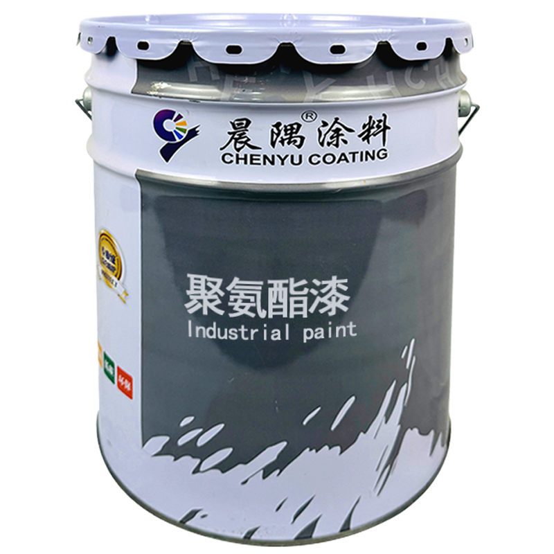 晨隅聚氨酯漆深灰20kg/桶