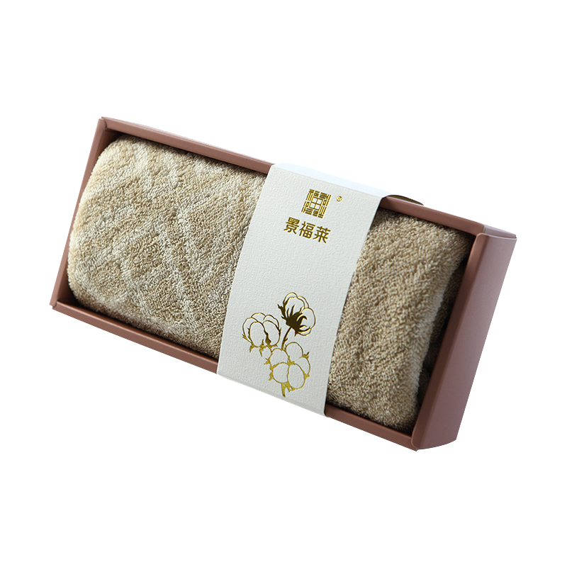 景福莱 全棉福字毛巾 JFL-STMH9 /盒