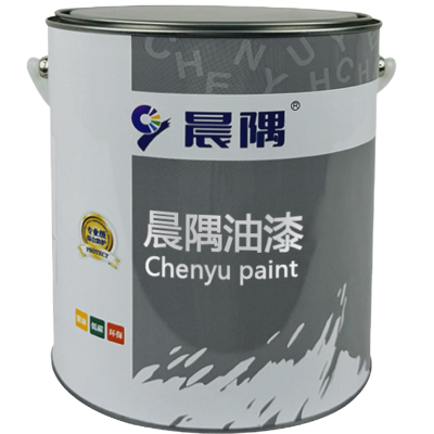 晨隅油漆聚氨酯磁漆黑4kg/桶