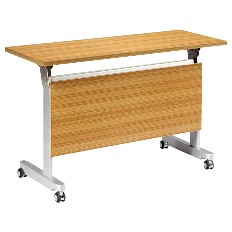 臻远 ZY4072509 折叠培训桌带轮长条桌会议桌可移动办公桌培训学习桌F款1.2米