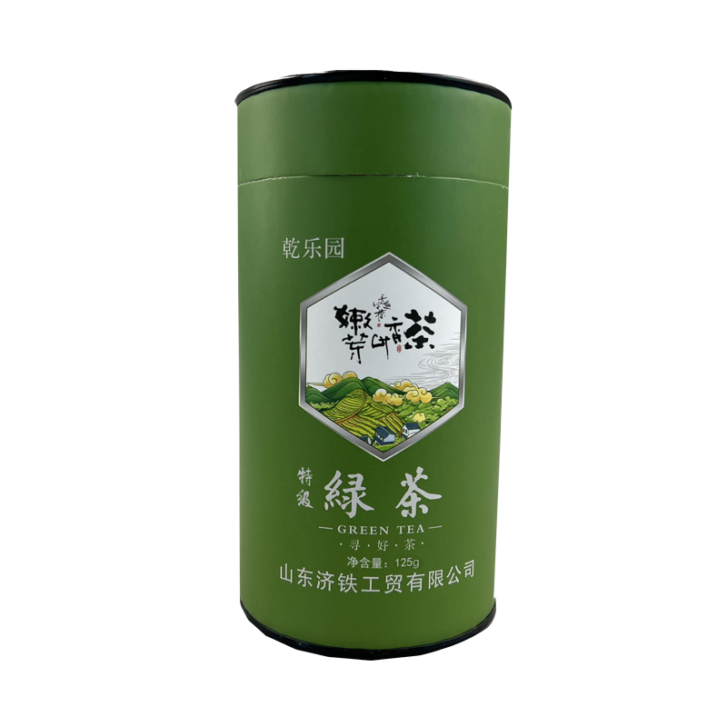 乾乐园 特级绿茶 125g 桶