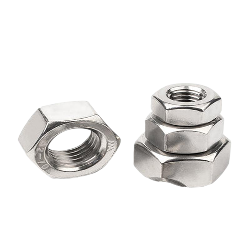 俸胤 不锈钢六角螺母 M5 单位:个