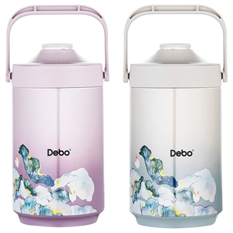 德铂提锅宝墨坊大容量304不锈钢保温提锅DEP-DS411(颜色随机)