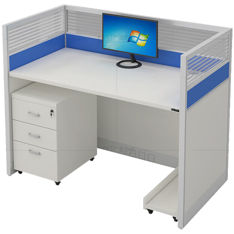 GS广圣办公桌电脑桌屏风卡座工位1.2米 JH1512 张