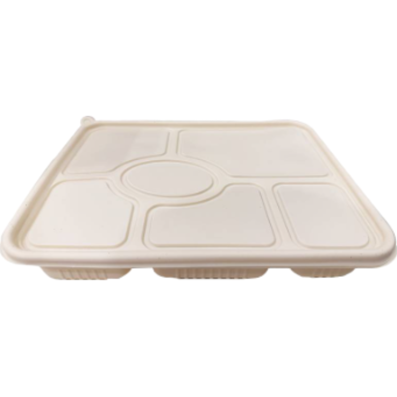 特昂优选 可降解餐盒(六格1200ml 200个/箱)
