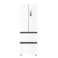 美的(Midea)电冰箱超薄嵌入式M60系列法式多门一级能效400升大容量小户型白色 MR-420WUFPZE以旧换新