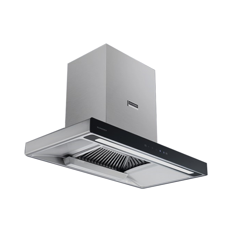 施耐德(Schneider)家用抽油烟机20立方大吸力爆炒顶吸式 体感触摸开关 四维拢烟TC31