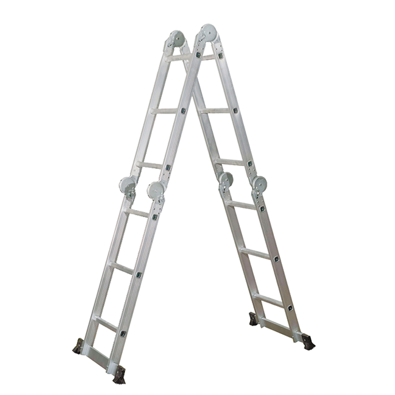 盛步达铝合金多功能铆压折叠梯子6M SD-6lk 个