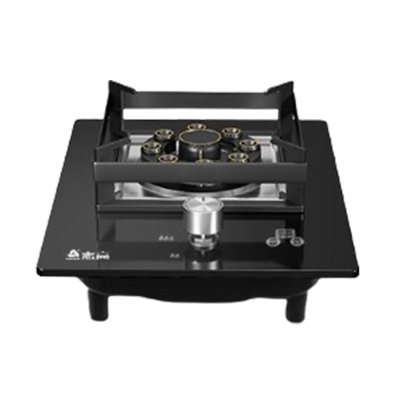 志高(CHIGO)煤气灶单灶家用液化气猛火炉嵌入式台式天然气燃气灶单眼炉具_特价钢化玻璃钢火盖_天然气