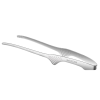 美厨厨房夹子304不锈钢食品夹可立款加厚防烫省力MCCU1008