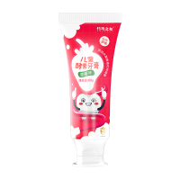 竹马之友儿童酵素牙膏草莓味60g/支