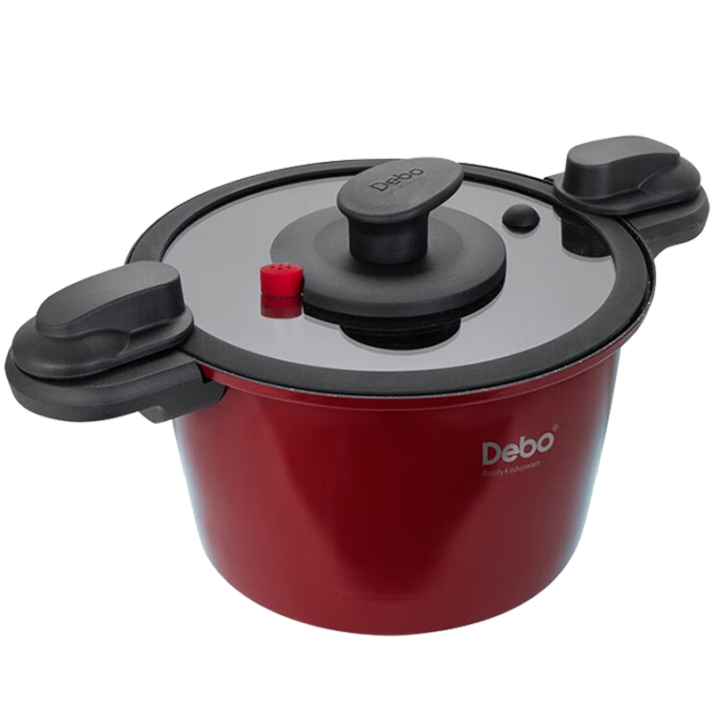 德铂压力锅24cm格兰杰受热均匀可视锅盖微压锅DEP-751