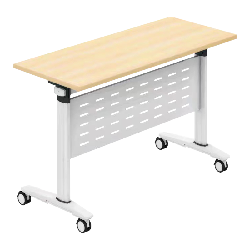 臻远 ZY4072505 折叠培训桌带轮长条桌会议桌可移动办公桌培训学习桌E款1.2米