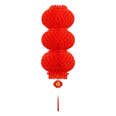 复岚 灯笼 三连串(26cm)10串/包