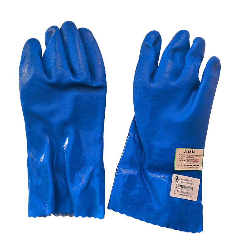 晟翀 耐油耐酸碱手套 经典蓝色款 副