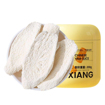 杞里香山药片200g罐焦作温县山药干怀山片淮山药片粉