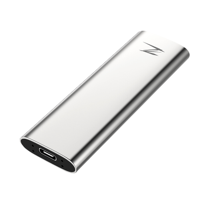 朗科(Netac) 移动固态硬盘type-c 高速USB3.1 金属外壳 pssd便携办公 Z Slim系列 2TB