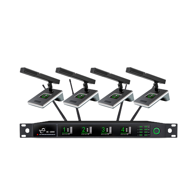 DEIYUS迪宇声RC-2900无线一拖八高端会议麦克风(内置锂电池)