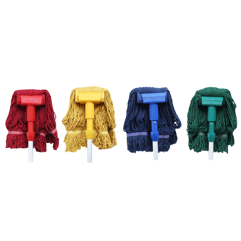 佳耐杰 彩色拖把蜡拖多色分类棉线拖把 多色/把