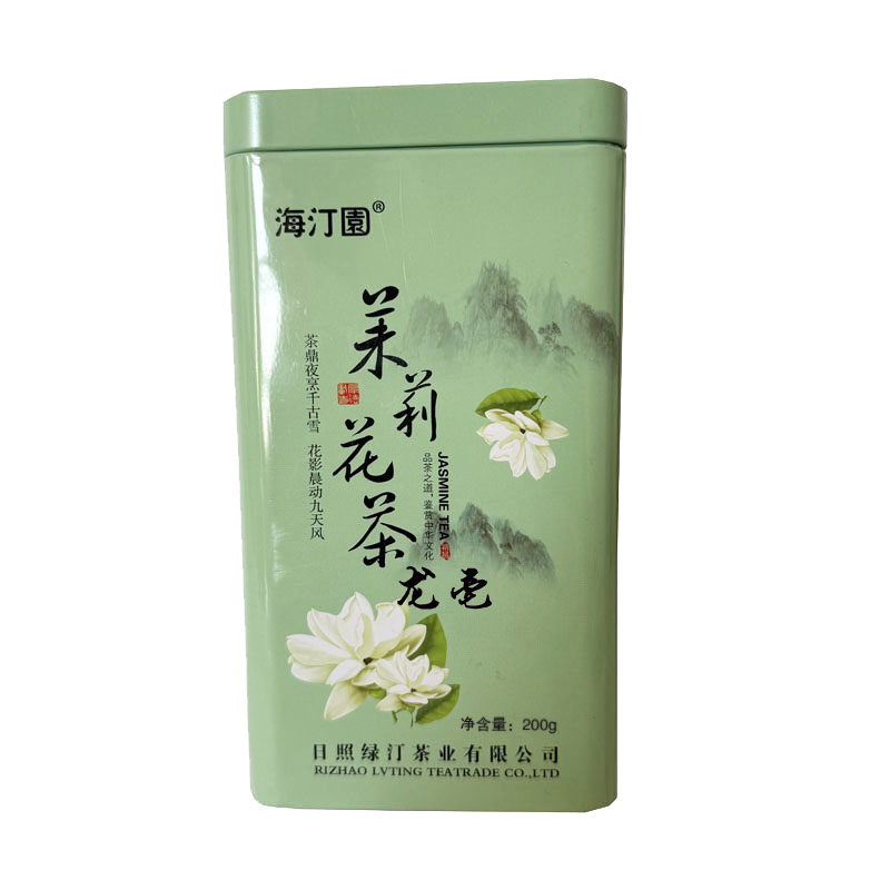 海汀园 茉莉花茶龙毫 200g 罐