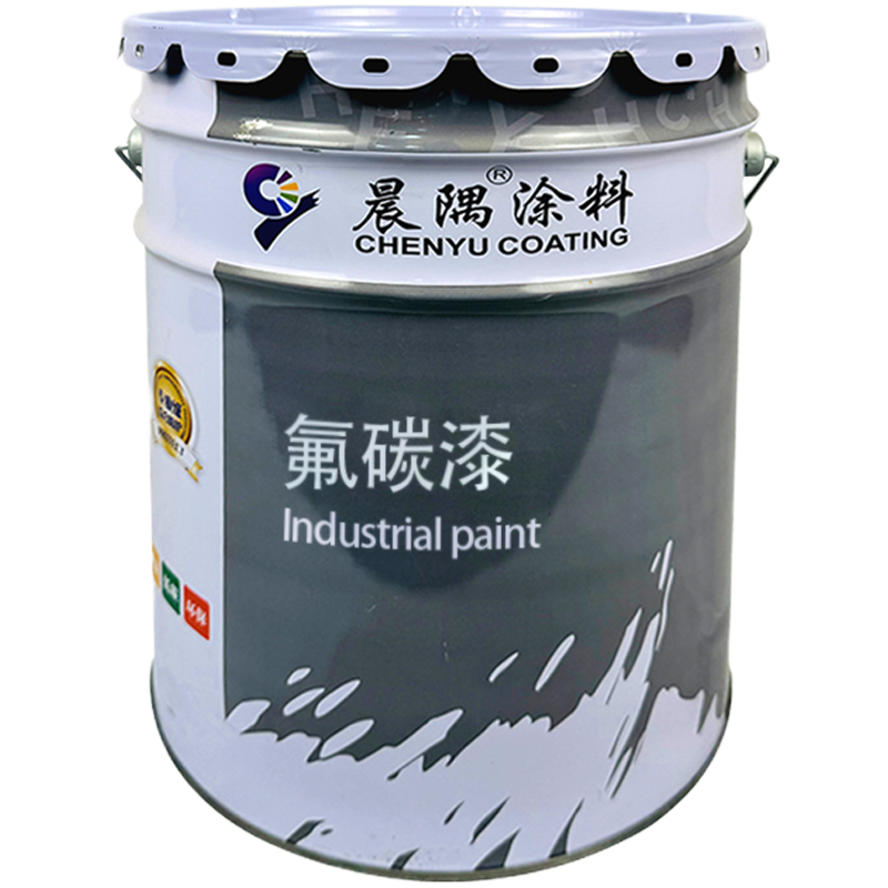 晨隅氟碳漆黑24kg 组