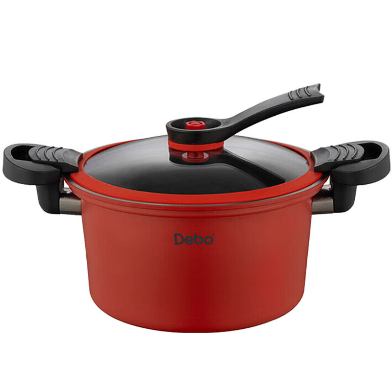 德铂压力锅苏非考斯22cm防烫防滴漏微压锅DEP-799