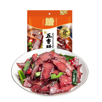 唐人神 五香腊牛肉 500g/袋
