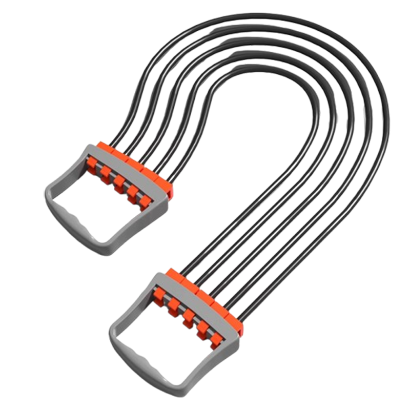 扩胸拉力器男士家用健身拉伸臂力器弹力橡胶绳训练胸器材开肩