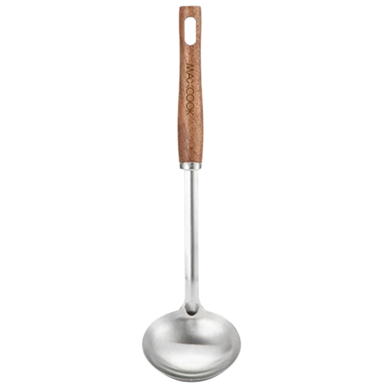 美厨汤勺304不锈钢汤勺29cm加厚加长长柄火锅勺MCCU8274