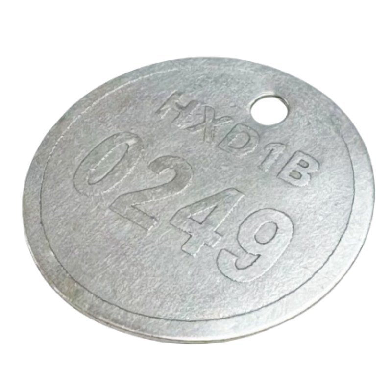 亭松 不锈钢小标牌 直径40mm 厚2mm 单位:个