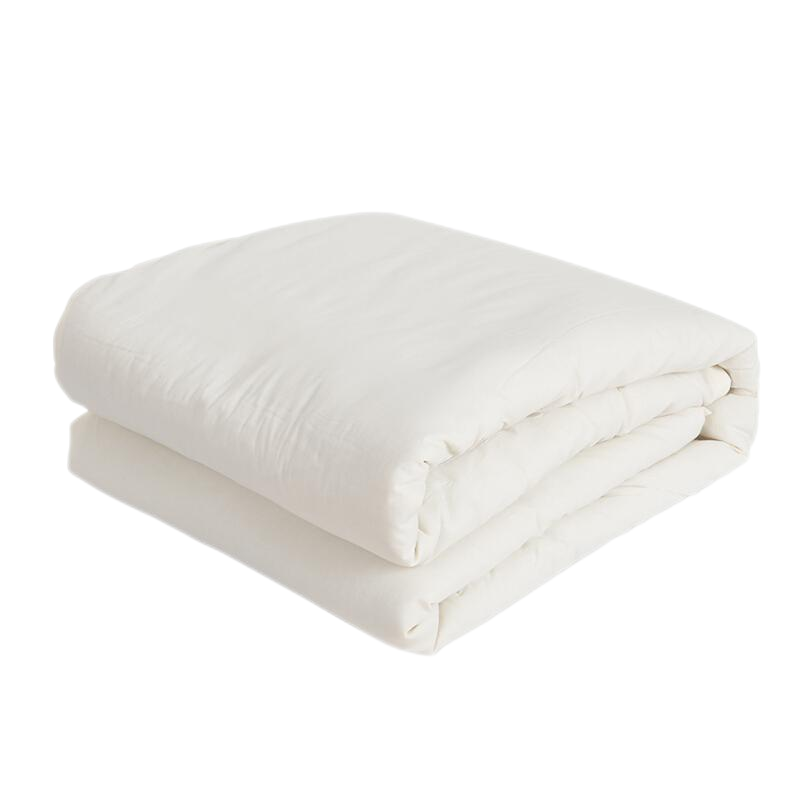 洛菲源 全棉包布白色棉花被芯 规格150*210/2.75kg 条